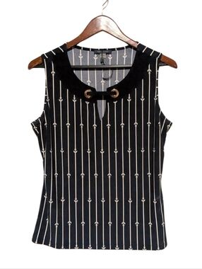 Tommy Hilfiger Nautical Blouse Sleeveless L